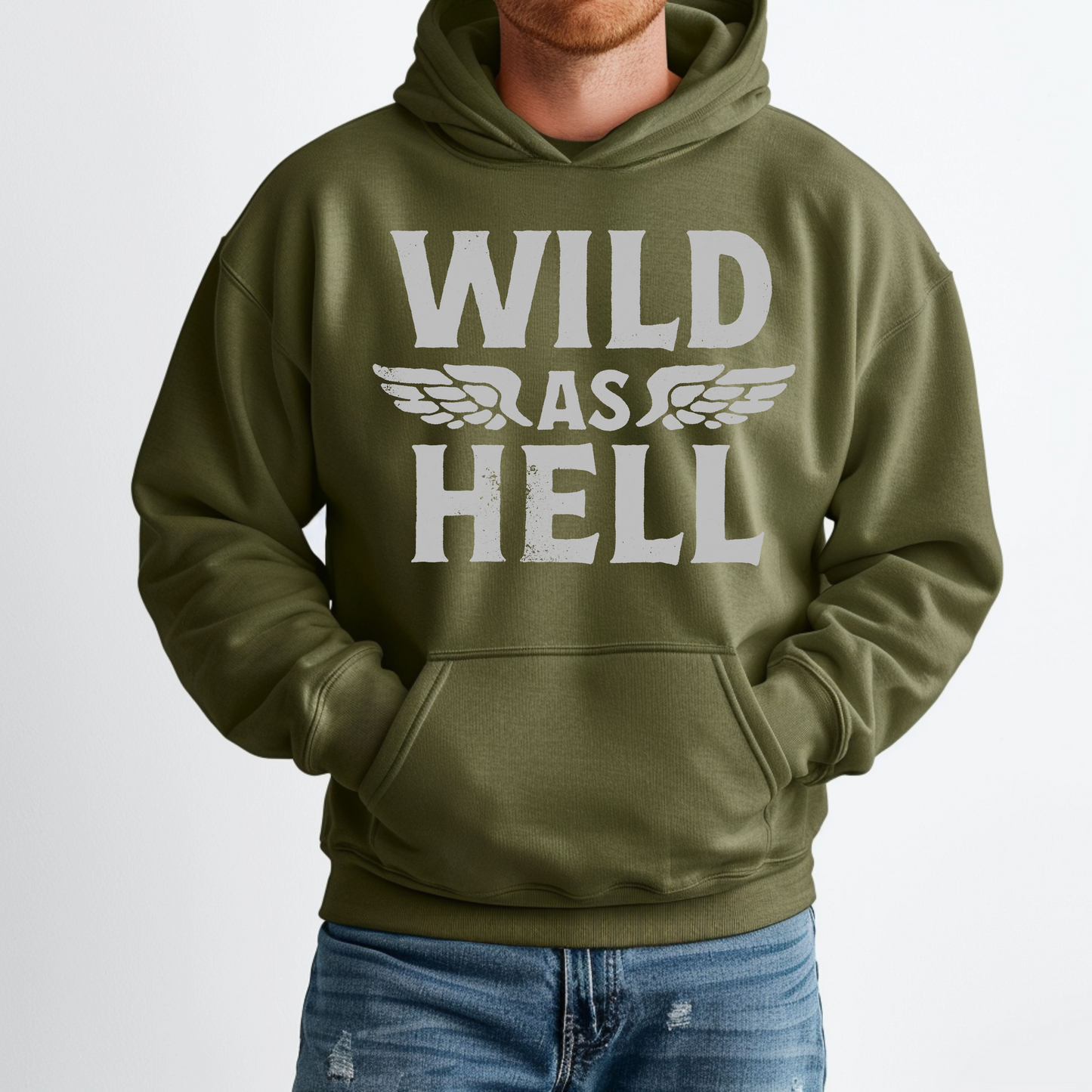 WILD AS HELL Hoddie