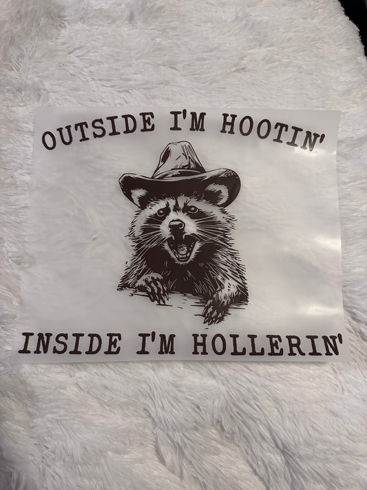 Outside I’m hootin image