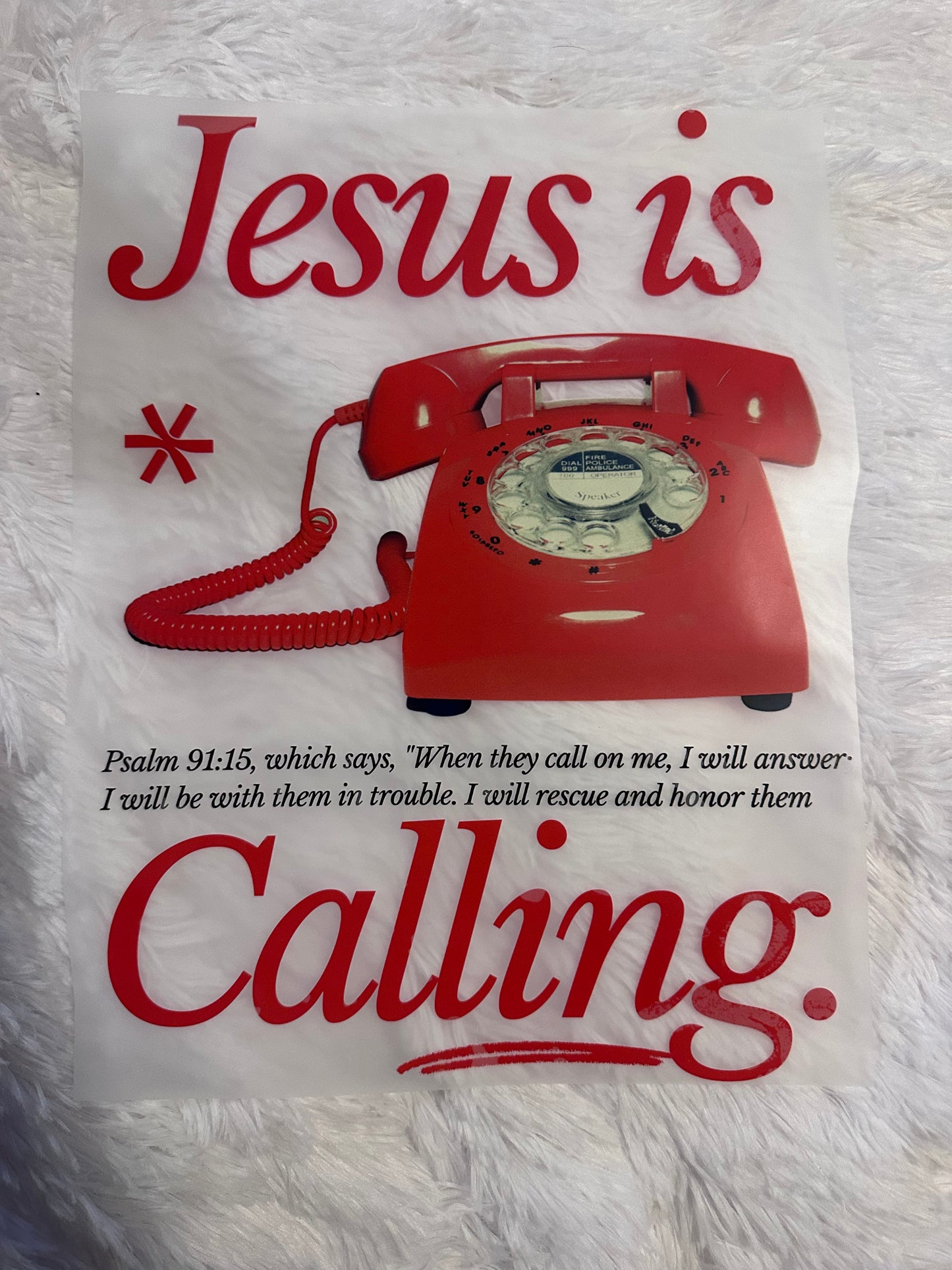 Jesus is calling image
