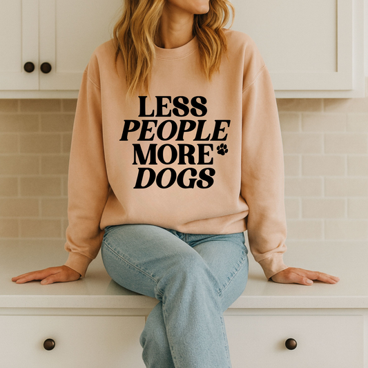 Less People Sweatshirt