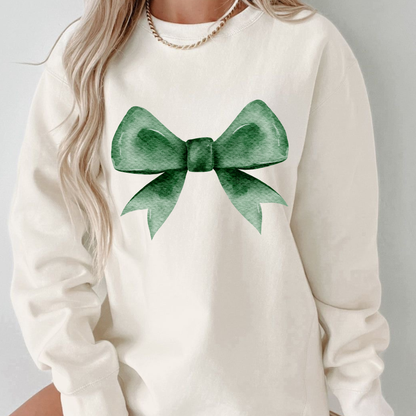 Bow sweatshirt