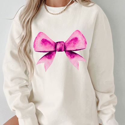 Bow sweatshirt