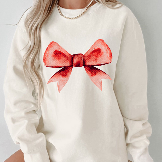 Bow sweatshirt