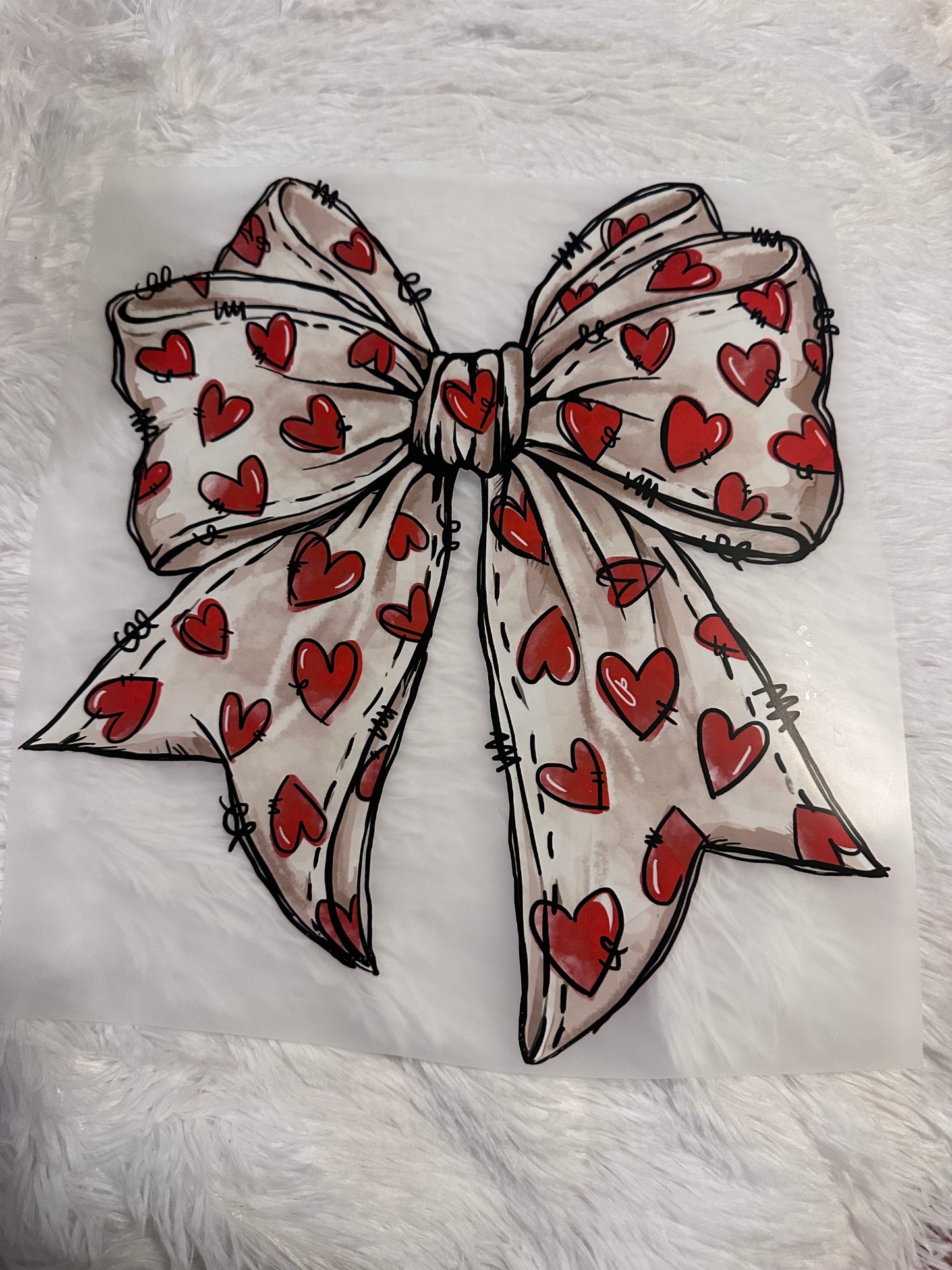Heart bow image