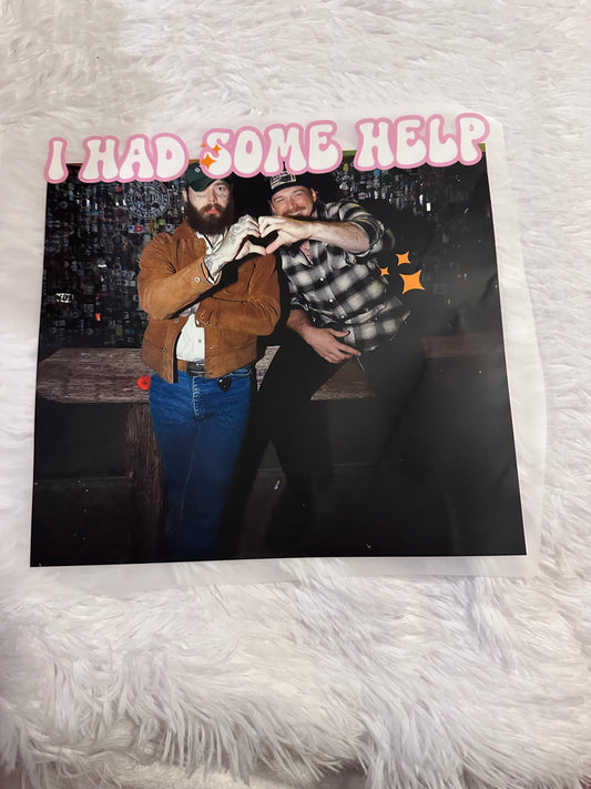 I had some help image