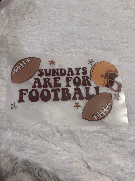 Sundays are for football image