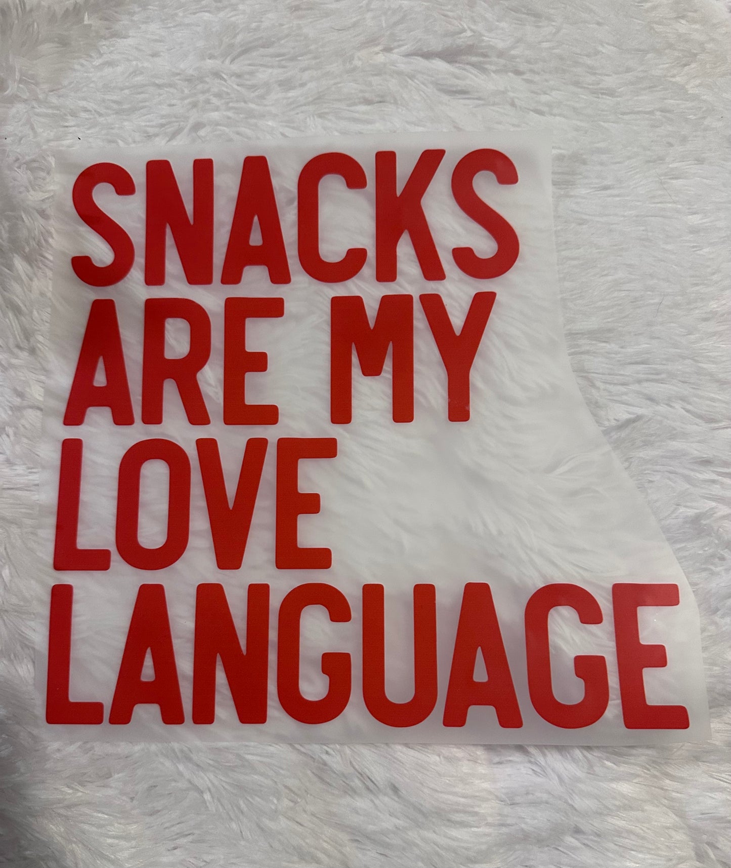 Snacks on language  image ￼