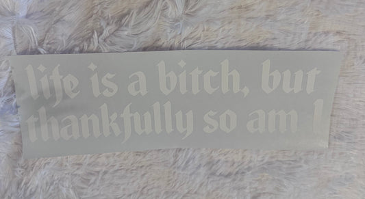 Thankfully I am that bitch