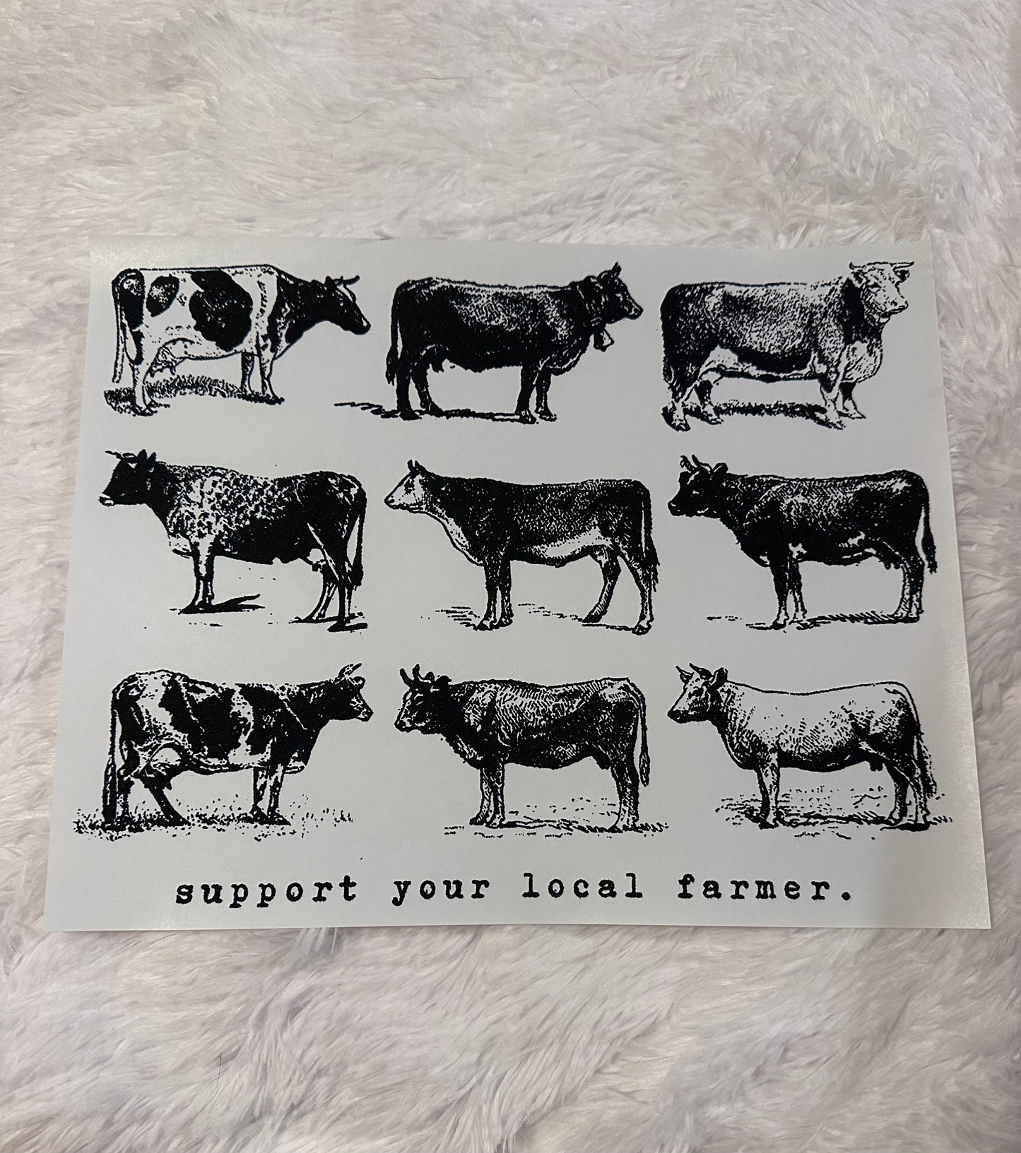 Support your local farmer￼