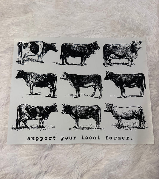 Support your local farmer￼