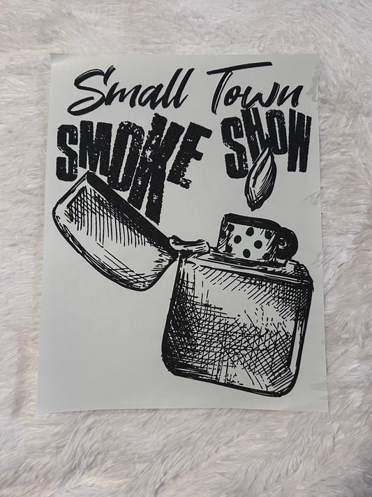 Small town smoke show image