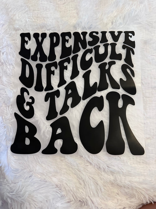 Spencer difficult & talks back image