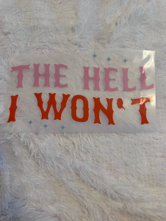 The hell I want image