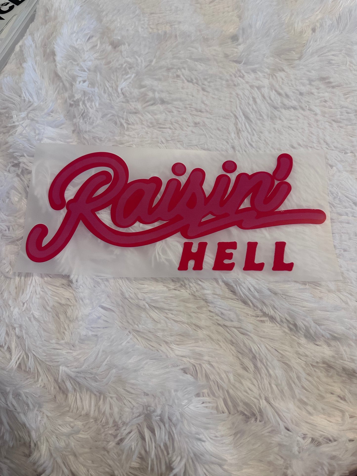 Raisin hell image ￼