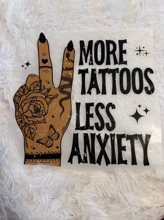 More tattoos less stress image