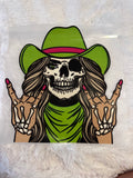 Skull girl image