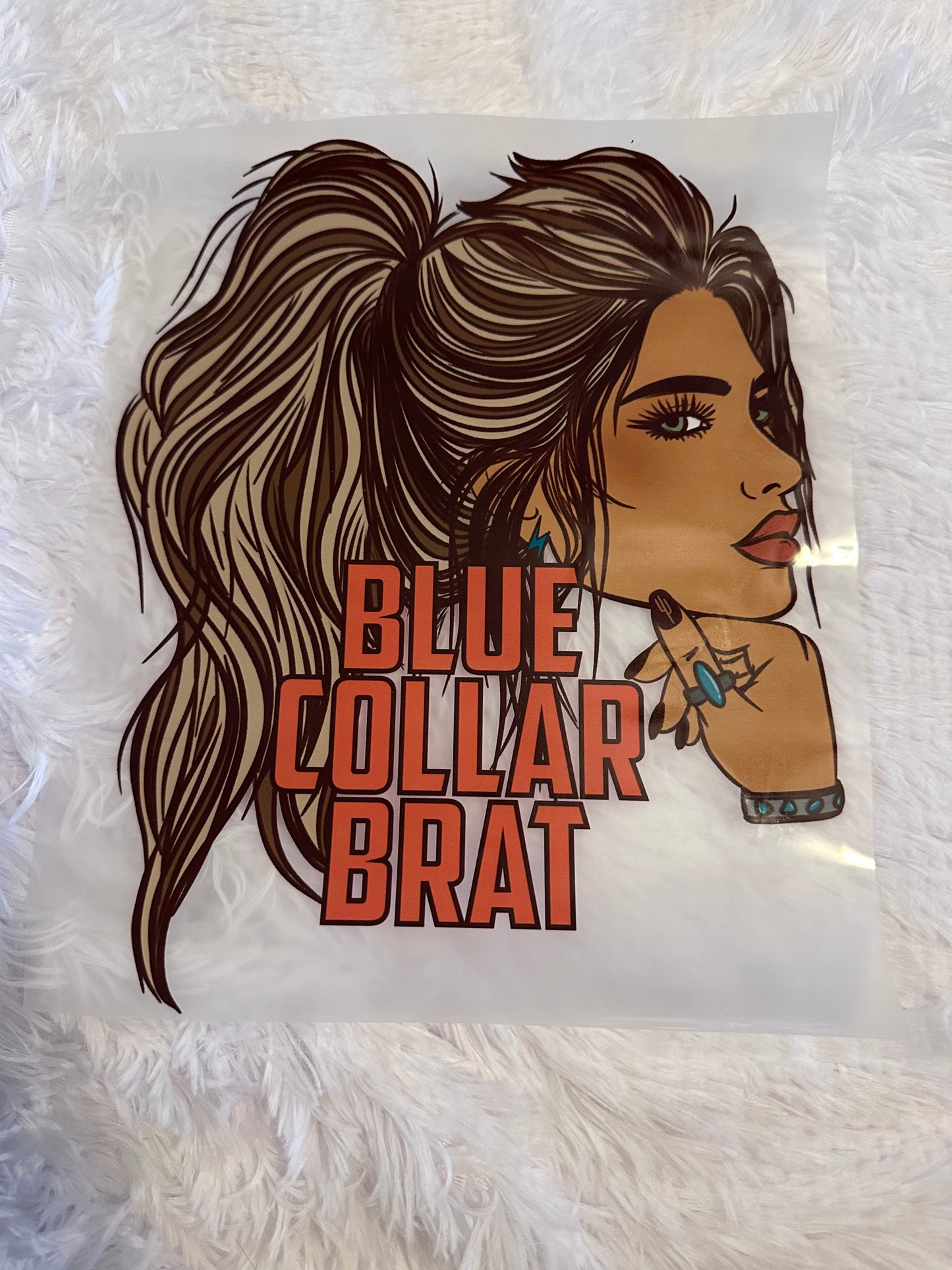 Blue-collar brat image