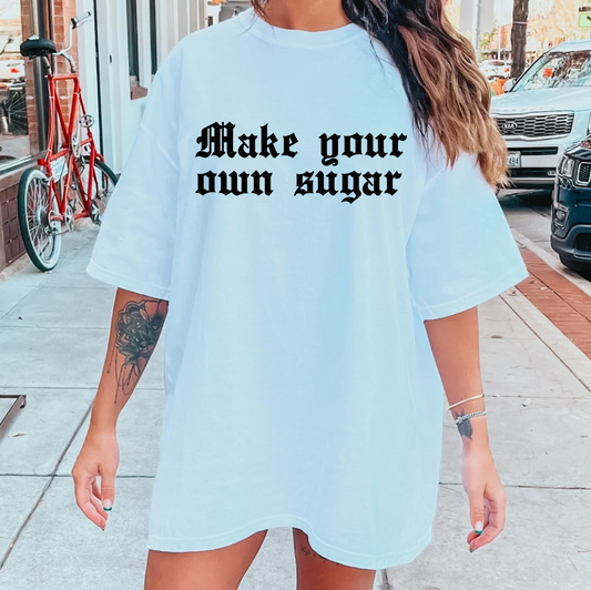 Make your Own Sugar Shirt