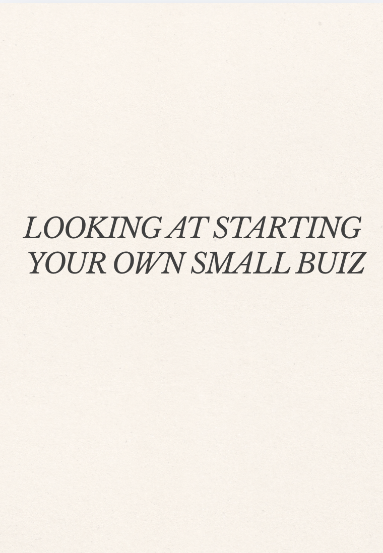 START NEW BUIZ