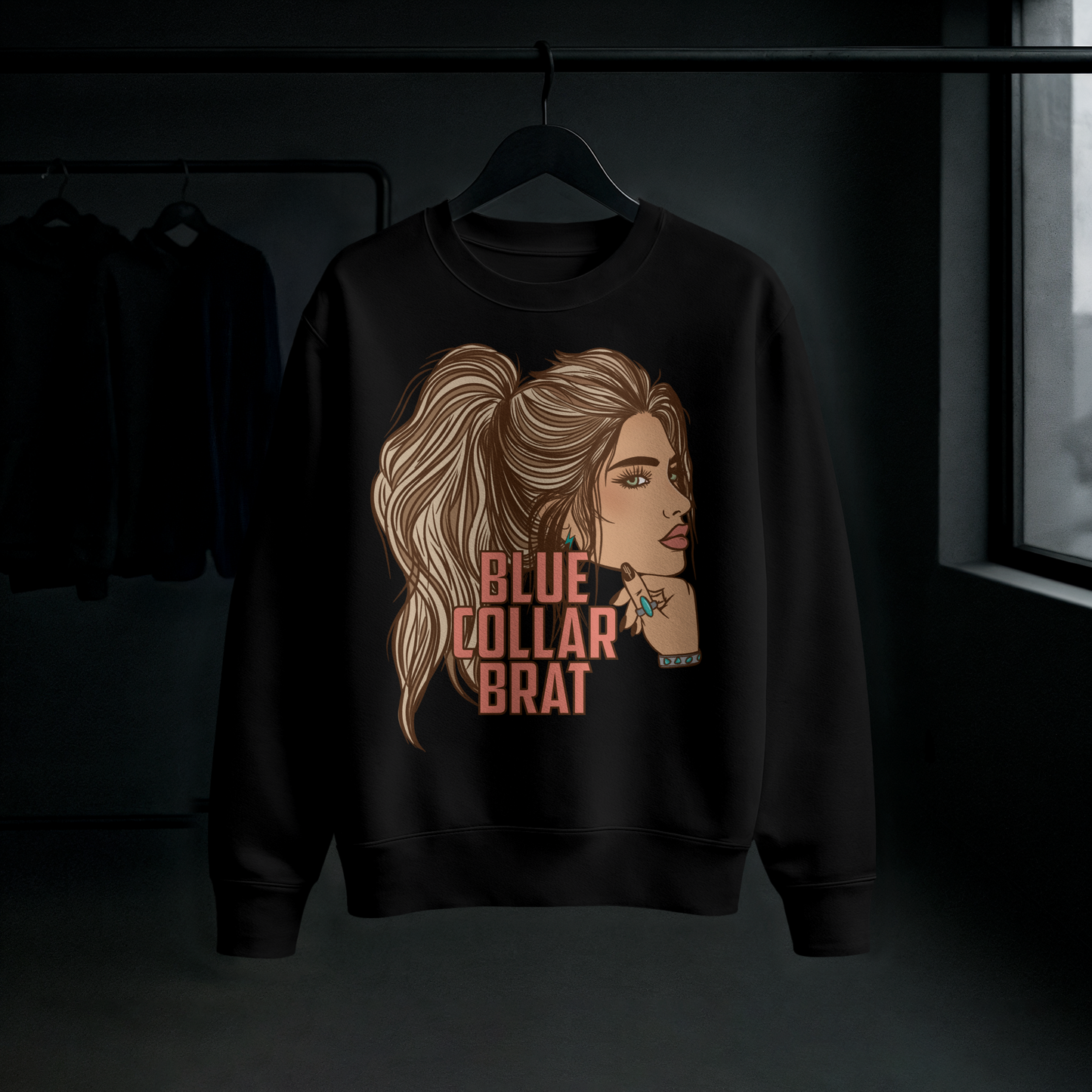 Blue Collar Brat sweatshirt