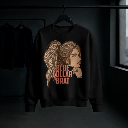 Blue Collar Brat sweatshirt